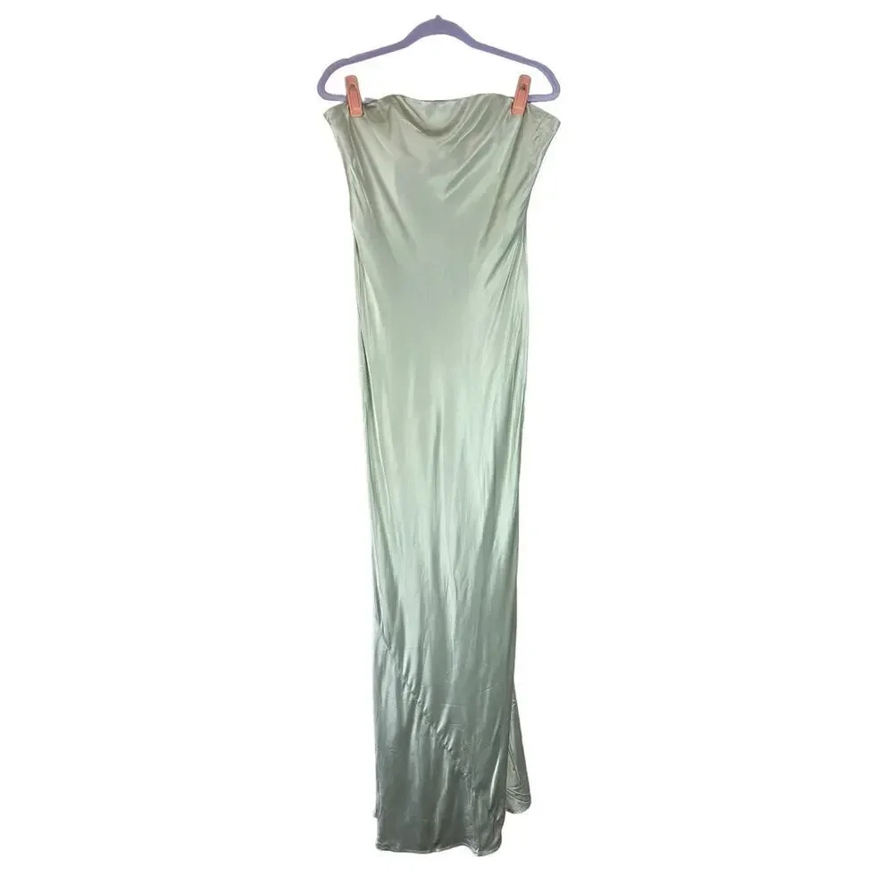 Stone Cold Fox x Revolve Mikayla Gown in Sage XL - Picture 2 of 14